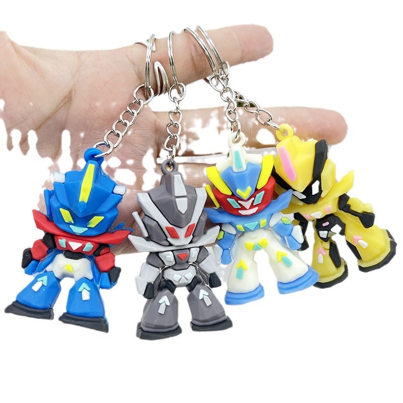 Car Accessories Japan - Portachiavi in silicone Gundam, mini portachiavi