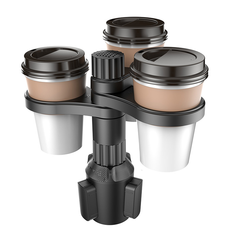 Car Accessories You Must Have - 360 ° Portabicchieri Auto Girevole 3-in-1