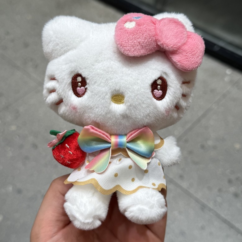 Car Accessories Japan - Portachiavi Peluche Kuromi Hello Kitty Melody