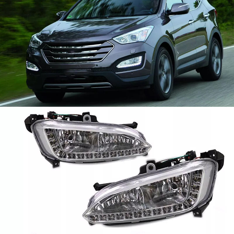 Car Accessories Xmas - Automobile Faro LED DRL Fendinebbia LED