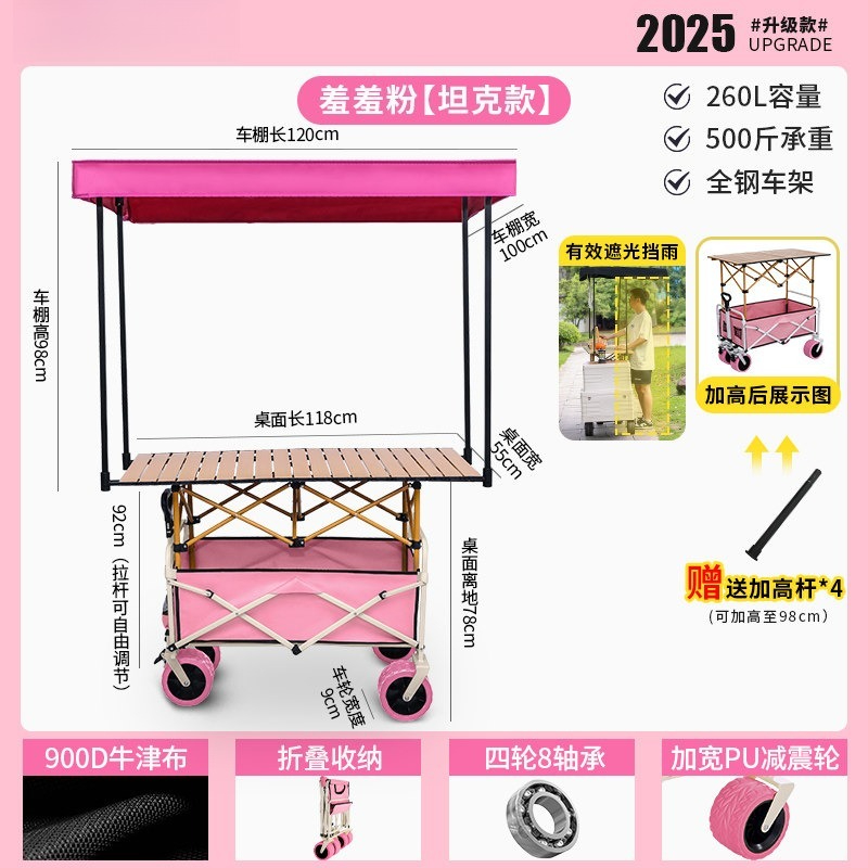 Carrello Pieghevole Rosa per C - Car Accessories You Must Have recensione e prezzo
