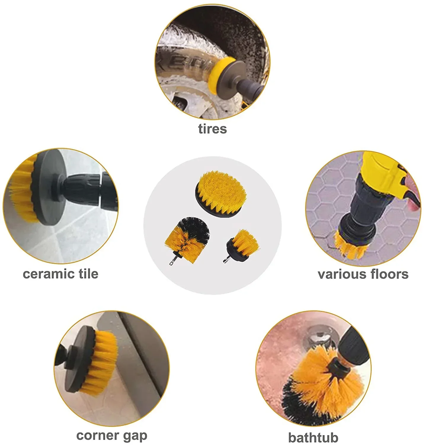 Nuovo kit di pulizia per detta - Car Detailing Brush recensione e prezzo